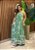 Vestido Midi Estampado Floral Verde em Viscose com Lastex – Leve, Confortável e Versátil - Imagem 1