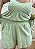 Conjunto Feminino Verde em Linho com Elastano – Bata com Bojo e Short Soltinha - Imagem 5