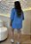 Conjunto Azul Jeans em Viscolinho com Camisa e Short – Casual Chic de Verão - Imagem 3