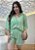 Conjunto Verde em Viscolinho com Camisa e Short – Casual Chic de Verão - Imagem 2