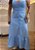 Vestido Midi Feminino Poá Azul Bebe em Crepe com Bojo – Caimento Perfeito e Conforto - Imagem 3
