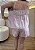 Conjunto Feminino Rosa Bebe em Linho com Elastano – Bata com Bojo e Short Soltinha - Imagem 4