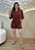 Conjunto Marrom em Viscolinho com Camisa e Short – Casual Chic de Verão - Imagem 1