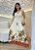 Vestido Longo Estampado Off- White em Viscolinho com Alças Reguláveis – Elegância e Leveza - Imagem 1