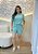 Conjunto Feminino Comfy Verde Menta com Short e Camiseta – Conforto e Estilo - Imagem 1
