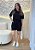 Conjunto Feminino Preto com Short e Camiseta – Conforto e Estilo - Imagem 1