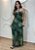 Vestido Midi Tule Verde Estampado com Amarração nas Costas – Leveza e Elegância - Imagem 1