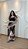 Vestido Midi Tule Nude+Verde Transparência e Amarração nas Costas Elegância - Imagem 1
