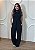 Conjunto Feminino Canelado Comfy Preto com Elastano – Conforto e Elegância no Dia a Dia - Imagem 1