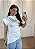 Blusa Feminina Assimétrica em Poliéster - Imagem 1