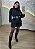 Vestido Macaquinho Feminino Chiffon Preto Manga Longa Gola Alta com Costas Abertas – Leveza e Elegância - Imagem 2