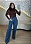 Calça Jeans Feminina Básica Escura– Modelagem Reta - Imagem 1