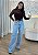 Calça Jeans Feminina Básica Clara - Imagem 1