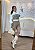 Conjunto Jeans Estonado Marrom Short e Cropped - Imagem 1