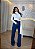 Calça Jeans Azul Taxas - Modelagem Reta - Imagem 2