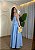 Conjunto Feminino Marrant Saia e Blusa - Azul Bebê - Imagem 2