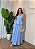 Conjunto Feminino Marrant Saia e Blusa - Azul Bebê - Imagem 1