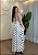 Vestido Feminino Viscolinho Poa Frente Única - Branco - Imagem 2