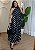 Vestido Feminino Viscolinho Poa Frente Única - Preto - Imagem 3
