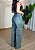 Calça Jeans Wide Leg Básica Lavagem Vintage - Imagem 4
