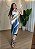 Vestido Feminino Tecido Tule - Azul e Nude - Imagem 1