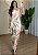 Vestido Feminino Tecido Tule - Laranja e Nude - Imagem 1