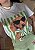 T-shirt - Cachorro Destalhe Verde - Imagem 1