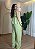 Conjunto Feminino Bata +Calça Pantalona Linho - Verde Menta - Imagem 2