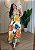 Vestido Feminino Viscolinho Manga e Decote V - Estamapa Off - Imagem 1