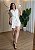 Conjunto Linho com Colete Alongado + Short - Nude - Imagem 1