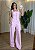 Conjunto Feminino em Tecido Marrant Colete Bojo e Calça de Elástico - Rosa Bebê - Imagem 1