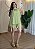Conjunto Feminino Bata e Short Saia em Chiffon com Amarração - Verde - Imagem 1