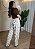 Calça Feminina Jeans Ballon Nude de Poá - Imagem 2