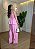 Conjunto Feminino Marrant com Blusa Peplum e Calça Pantalona- Rosa - Imagem 2