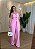Conjunto Feminino Marrant com Blusa Peplum e Calça Pantalona- Rosa - Imagem 1
