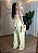 Conjunto Feminino Marrant com Blusa Peplum e Calça Pantalona- Amarelo Manteiga - Imagem 2