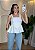 Blusa Peplum Marrant com Bojo Feminina - Tamanho Único - Imagem 1