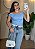 Blusa de Renda com Nó no Ombro – Tamanho Único - Imagem 3