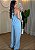 Conjunto Feminino Calça e Blusa Frente Única em Chiffon - Imagem 6