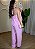 Conjunto Feminino Calça e Blusa Frente Única em Chiffon - Imagem 5