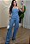 Conjunto Jeans Feminino - Blusa Tomara que Caia e Calça - Imagem 3