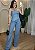 Conjunto Jeans Feminino - Blusa Tomara que Caia e Calça - Imagem 1