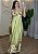Vestido Longo Viscolinho Floral Verde – Leveza e Elegância - Imagem 1
