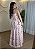 Vestido Crepe de Seda Detalhe Elástico- Rosa Bebê - Imagem 2