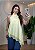 Blusa Assimétrica Frente Única - Detalhe em Renda - Imagem 1