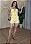 Conjunto Alfaitaria Cropped e Short - Amarelo - Imagem 1