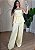 Conjunto Feminino Tomara que Caia listras - Amarelo - Imagem 1