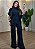 Conjunto Canelado 3D Blusa Amarração e Calça Pantalona - Imagem 3