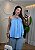 Blusa Frente Única Cetim Detalhe Argola - Imagem 2