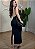 Vestido Suplex Detalhe Costa Nua - Preto - Imagem 1